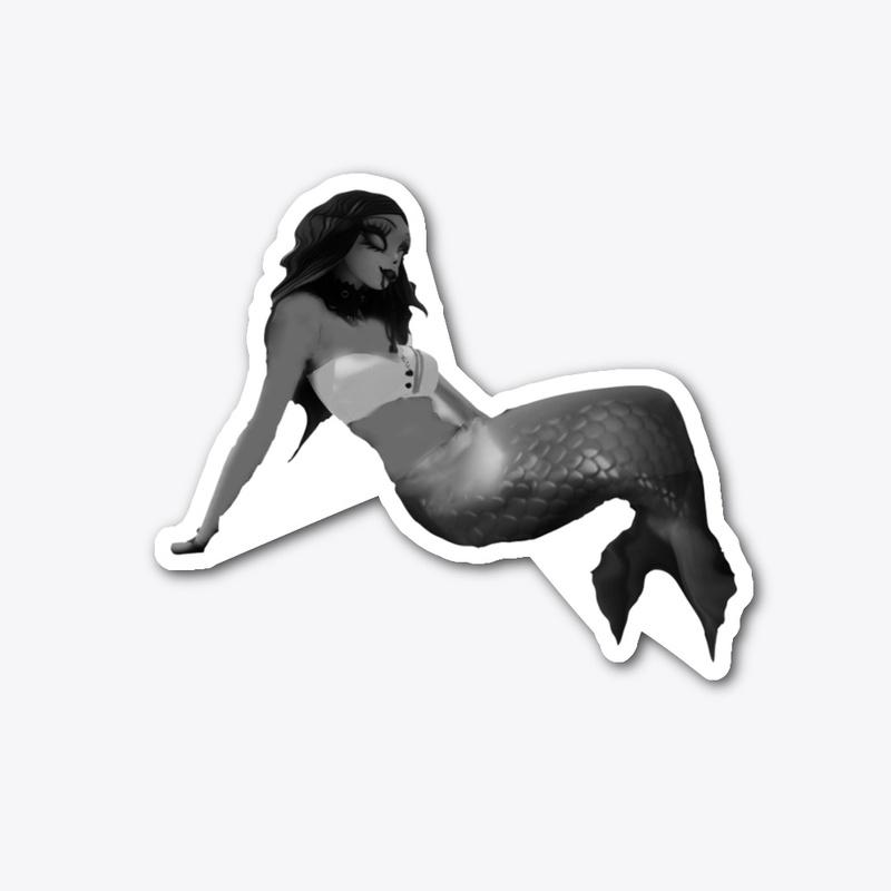 mermaid sticker